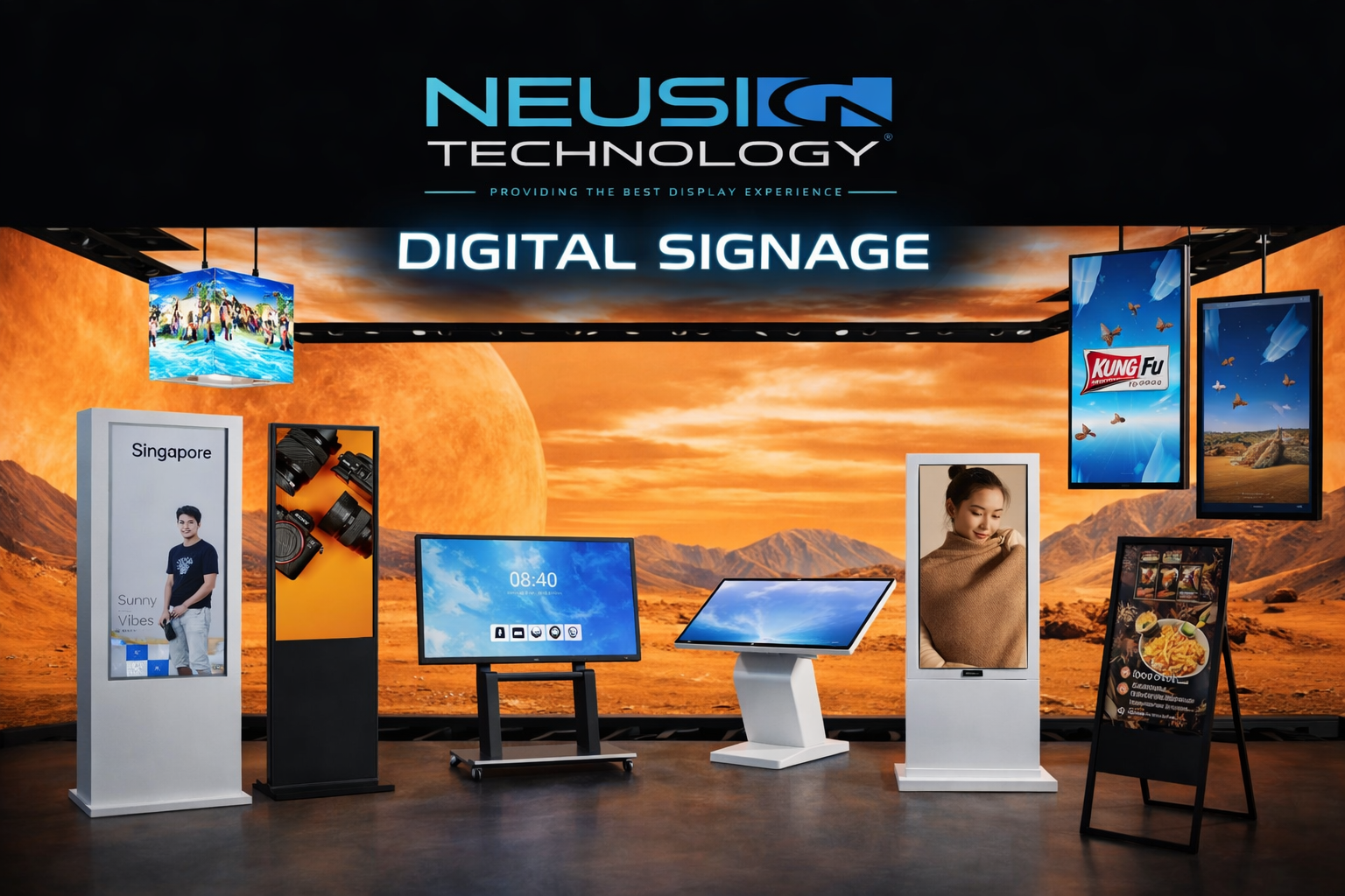 Neusign Technology digital signage and display solutions