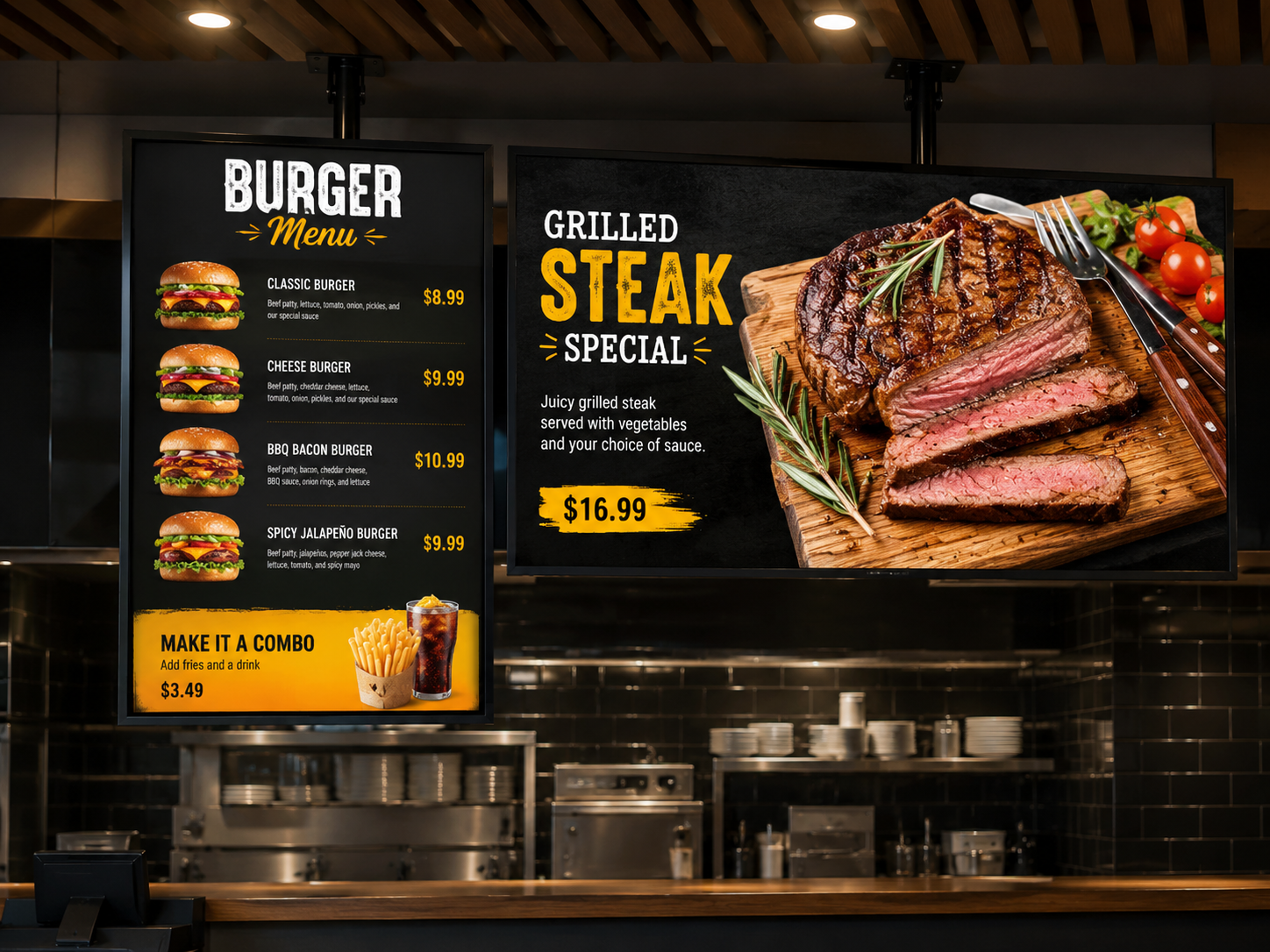 Digital Menu Board