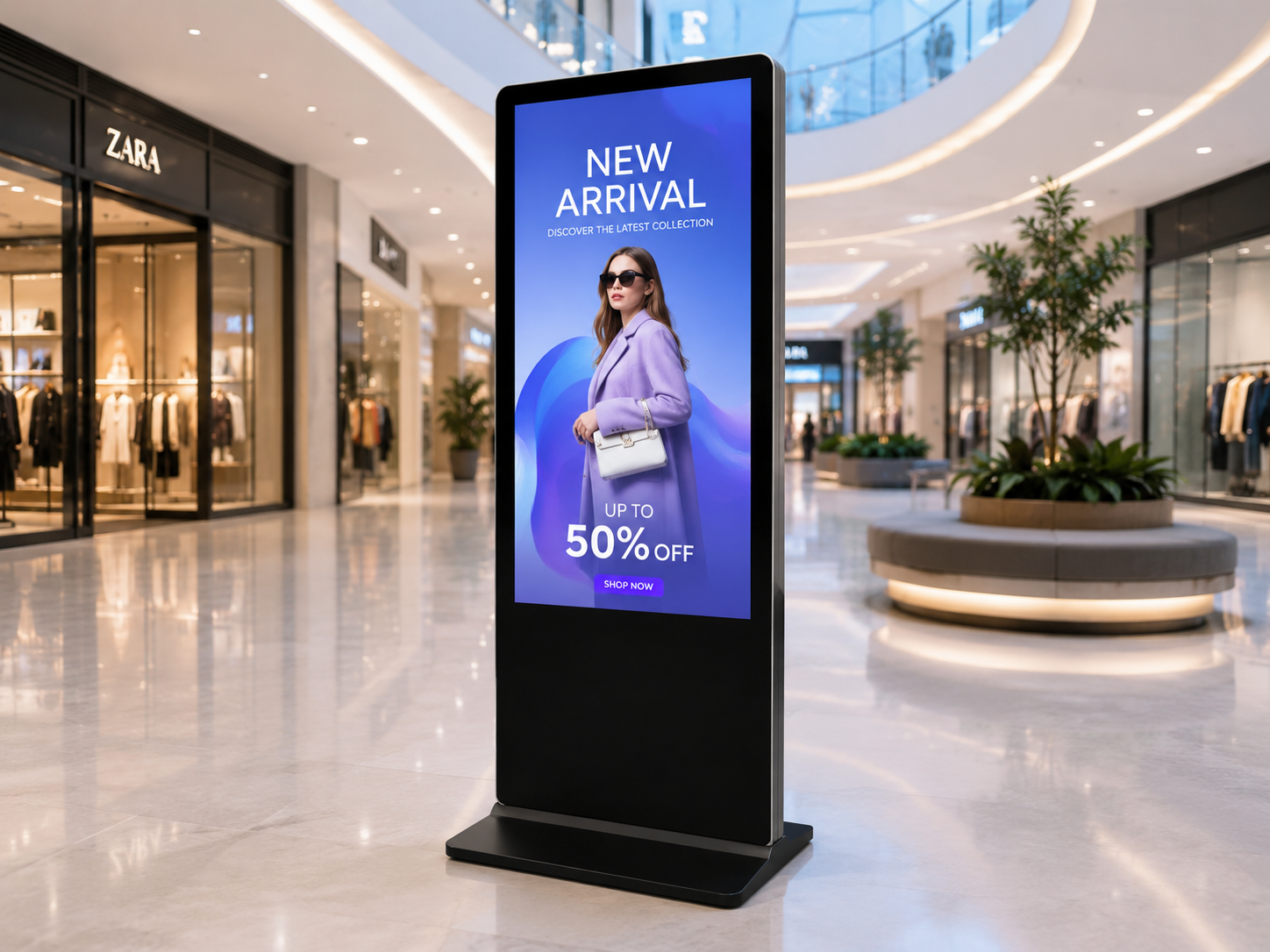 Indoor Digital Floor Stand
